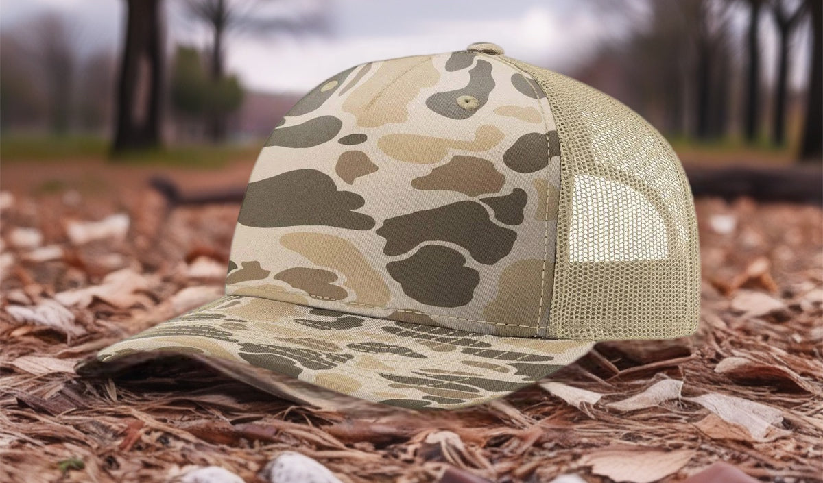 Richardson 112 PFP bottomland Duck camo (turkey hunt/flag)