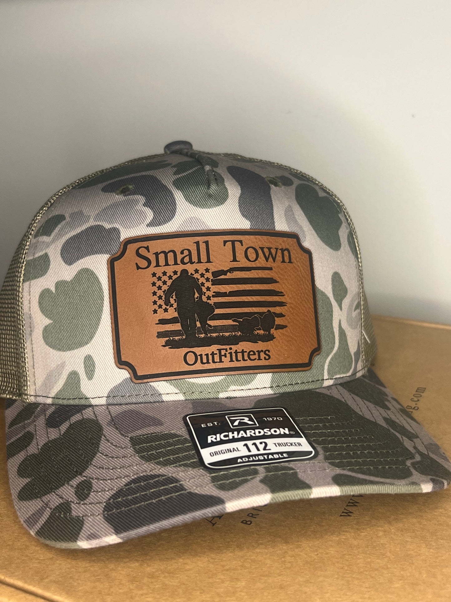 Richardson 112 PFP bottomland Duck camo (turkey hunt/flag)