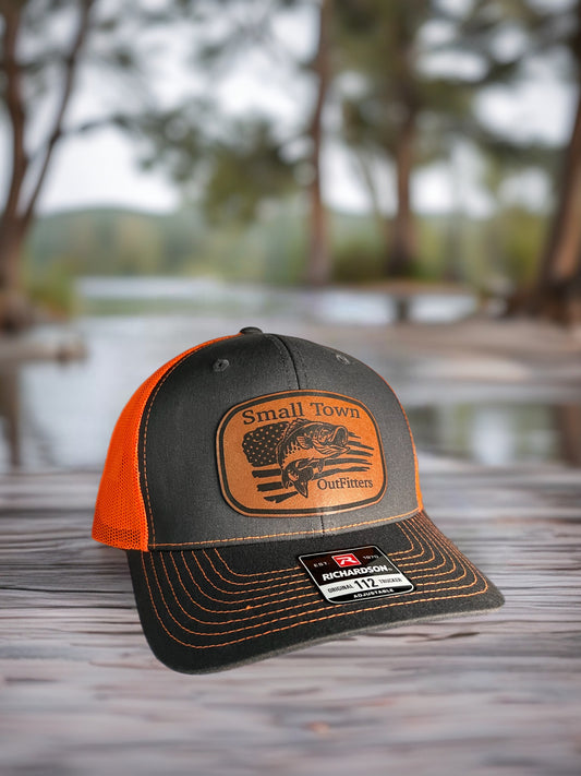 Richardson 112 charcoal/blaze (fishing-flag)